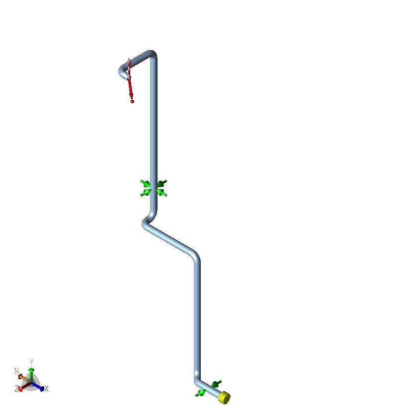 LNG cold box piping report summary